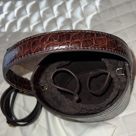Beautiful Deep Brown Croco Staud Bag! - Picture 7 of 7